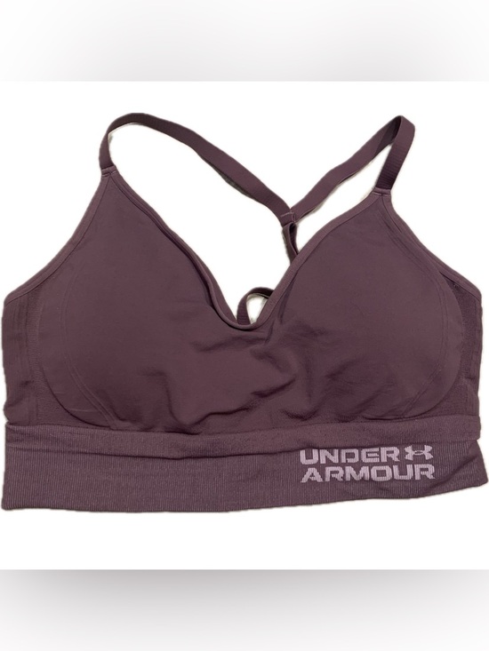 Under Armour Other - Under Armour Women's Deep Plum Seamless Racerback Sports Bra